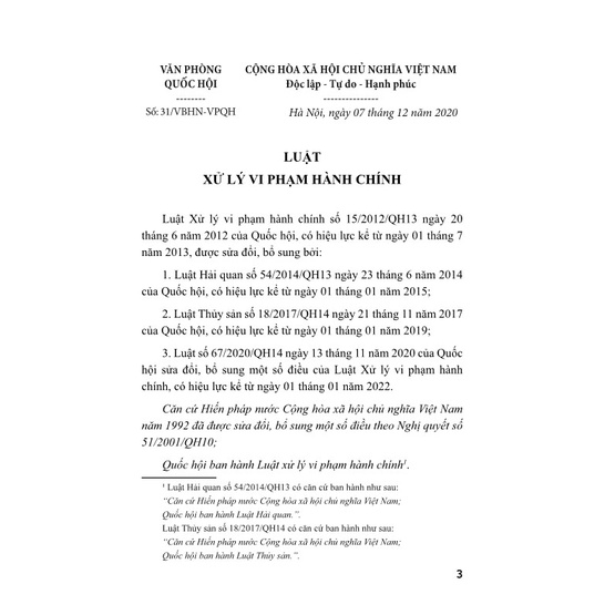 Sách - Luật Xử Lý Vi Phạm Hành Chính - ndbooks