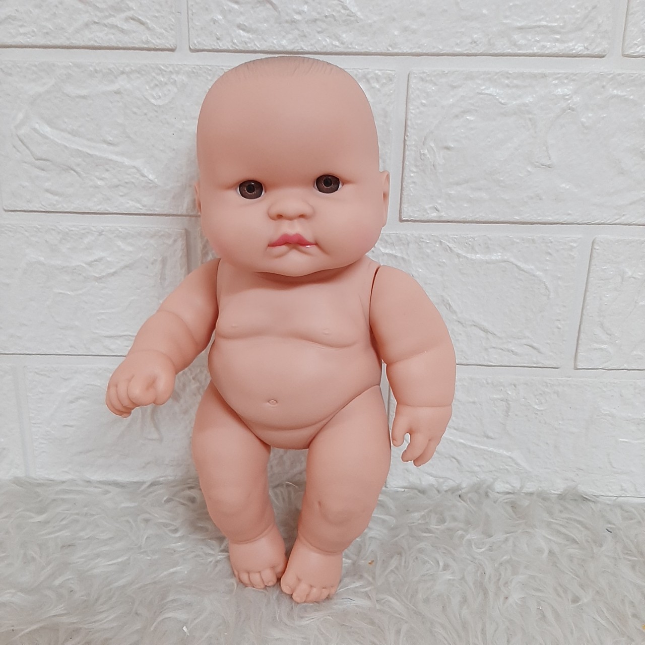 Búp Bê Nhựa Tái Sinh 24 cm - Baby Full Silicon 10 icnh Doll