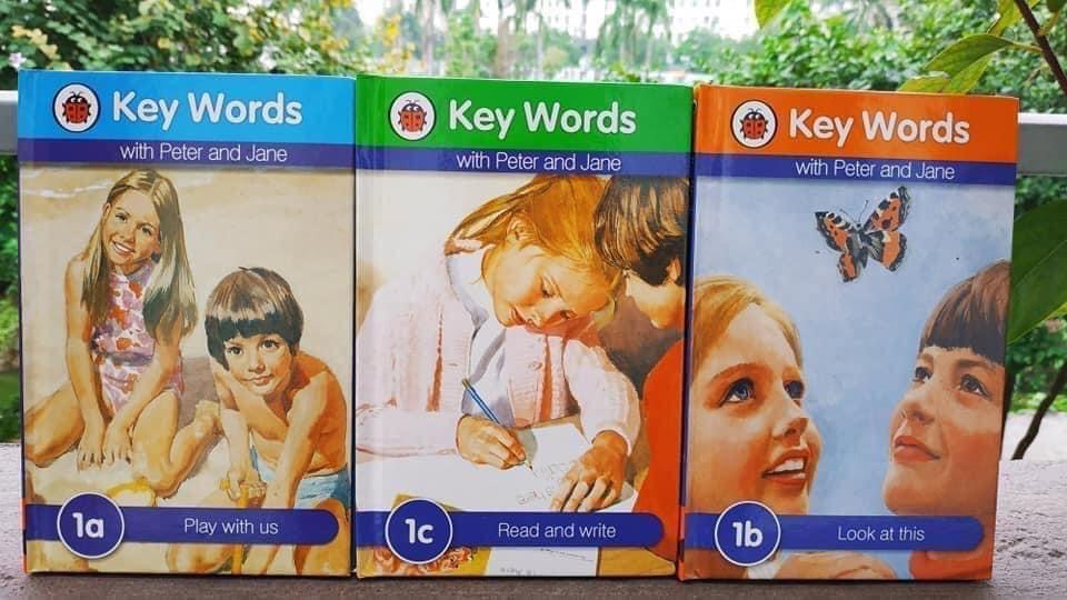 Key Words - Peter &amp; Jane -36 Books - bìa cứng- nhập khẩu