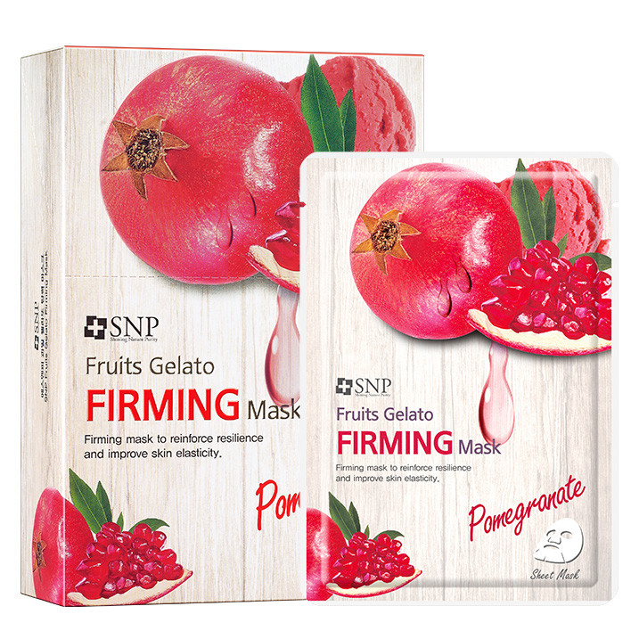 Combo 10 Mặt Nạ Lựu Chống Lão Hóa SNP Fruits Gelato Firming Mask