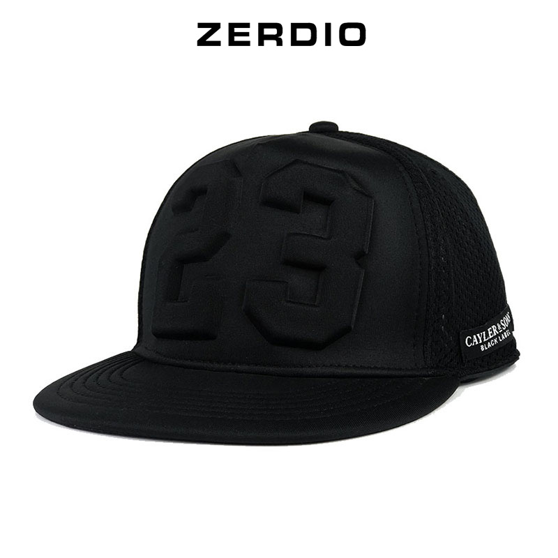 Nón hiphop, Mũ Snapback nam nữ số 23 màu đen phong cách cá tính