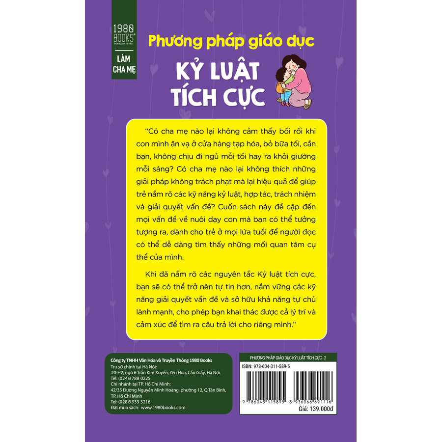 Bộ 2 Cuốn Phương Pháp Giáo Dục Kỷ Luật Tích Cực