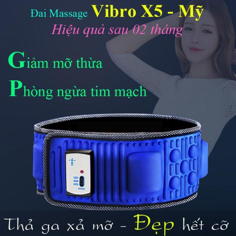 ĐAI MASSAGE X5 GIÚP ĐÁNH TAN MỠ BỤNG - ĐÙI - HÔNG - VAI