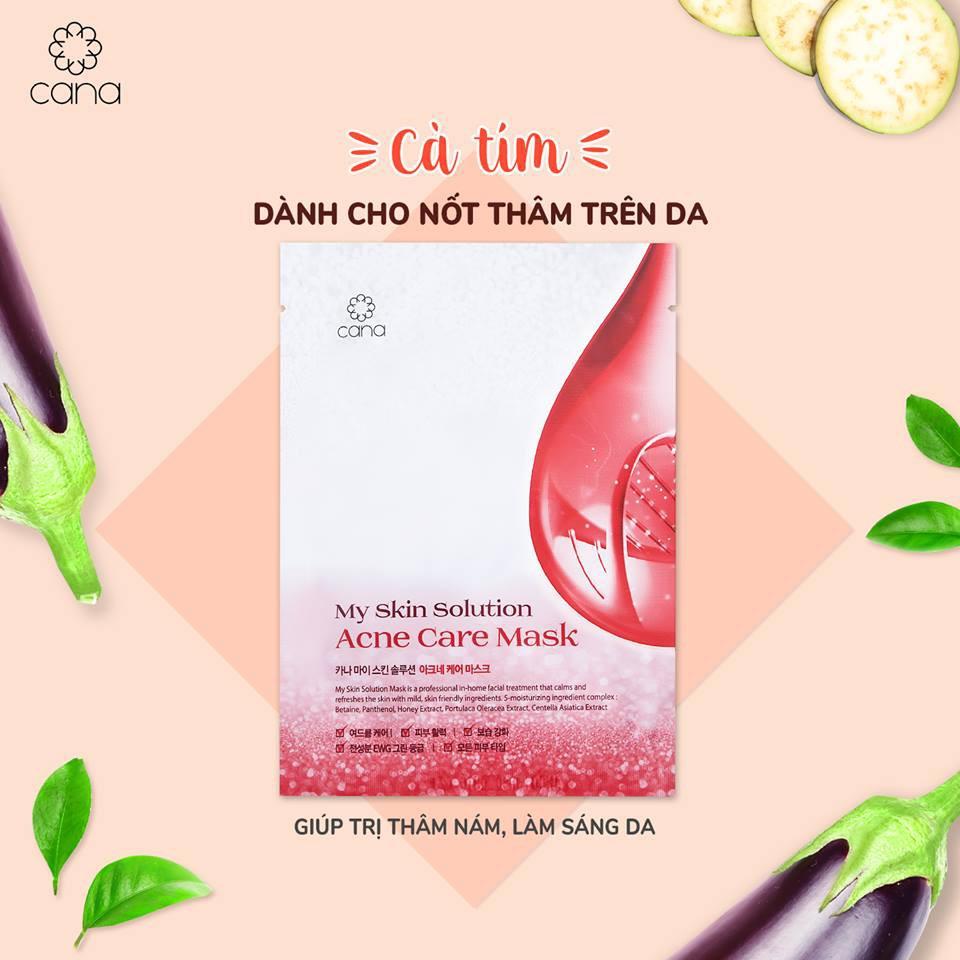 Mặt nạ ngừa mụn Cana My Skin Solution Acne care