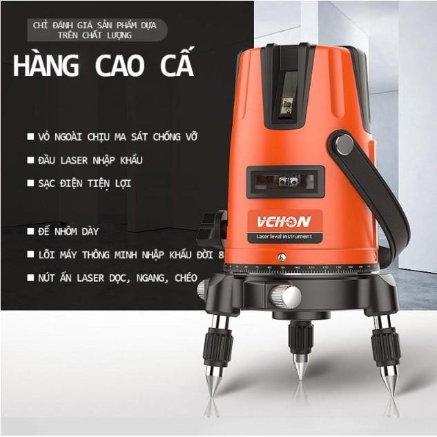 Máy cân bằng 2 tia laser xanh chuẩn xác Vchon
