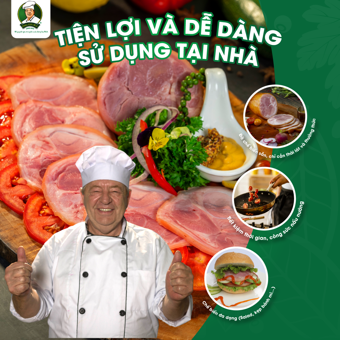 [Chỉ Giao Hà Nội] Chân giò hun khói 400g