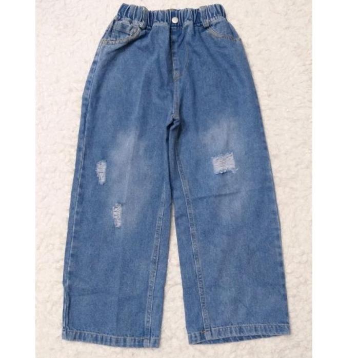 Quần jeans ống rộng size đại cho bé 24-45kg