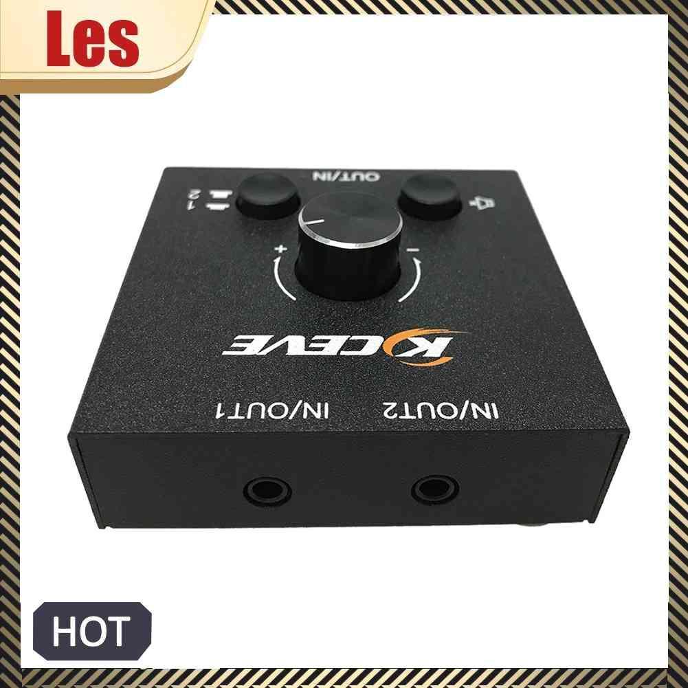 Bộ Chia Âm Thanh 2x1 / 1x2 3.5mm Chất Lượng Cao