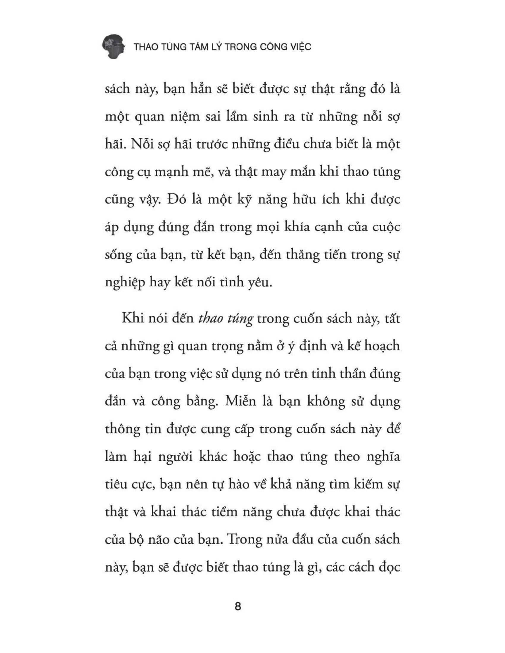 Thao Túng Tâm Lý Trong Công Việc