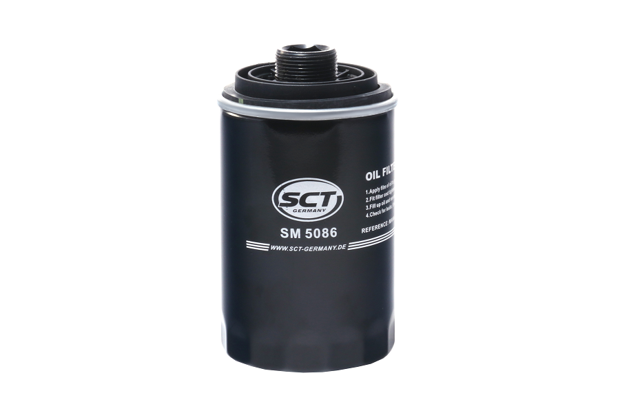 Lọc dầu động cơ SCT-GERMANY SM 5086 xe Audi A4 1.8 2009-2012, A6 2.0 2011-, Q5 2.0 2008-; Volkswagen CC 2.0 2011-2016, Scirocco 2.0 2008