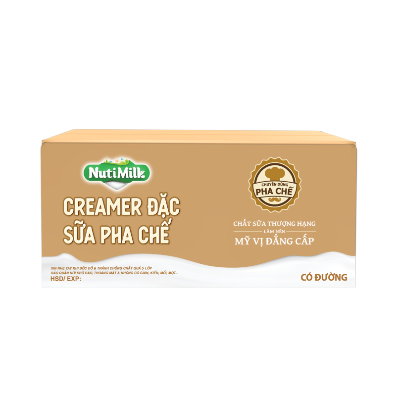 Creamer đặc có đường Nuti (Xanh lá) Hộp 1,284 kg SDX03TI NUTIFOOD