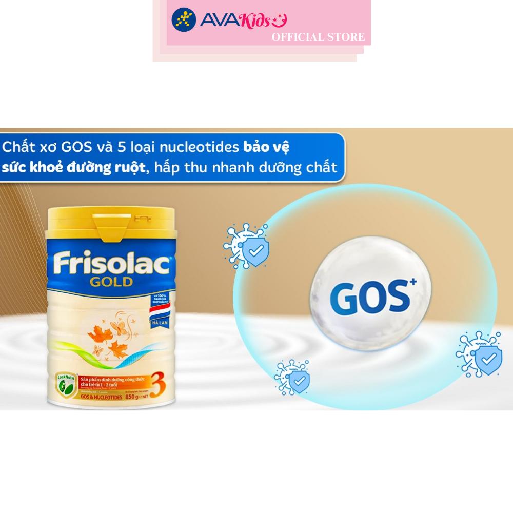 Sữa Bột Frisolac Gold 3 Lon 850g - Hàng chính hãng