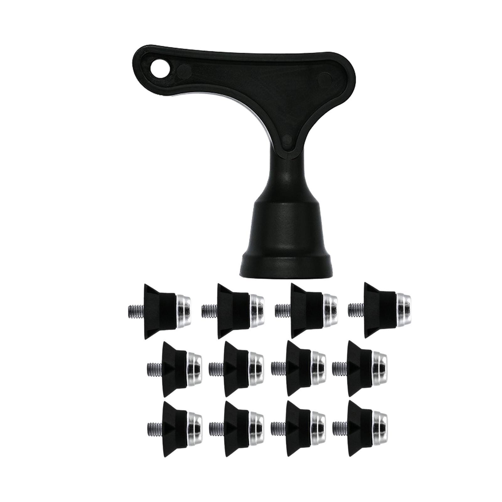 12Pcs Track Shoes Spikes Portable for Athletic Sneakers Competition Training