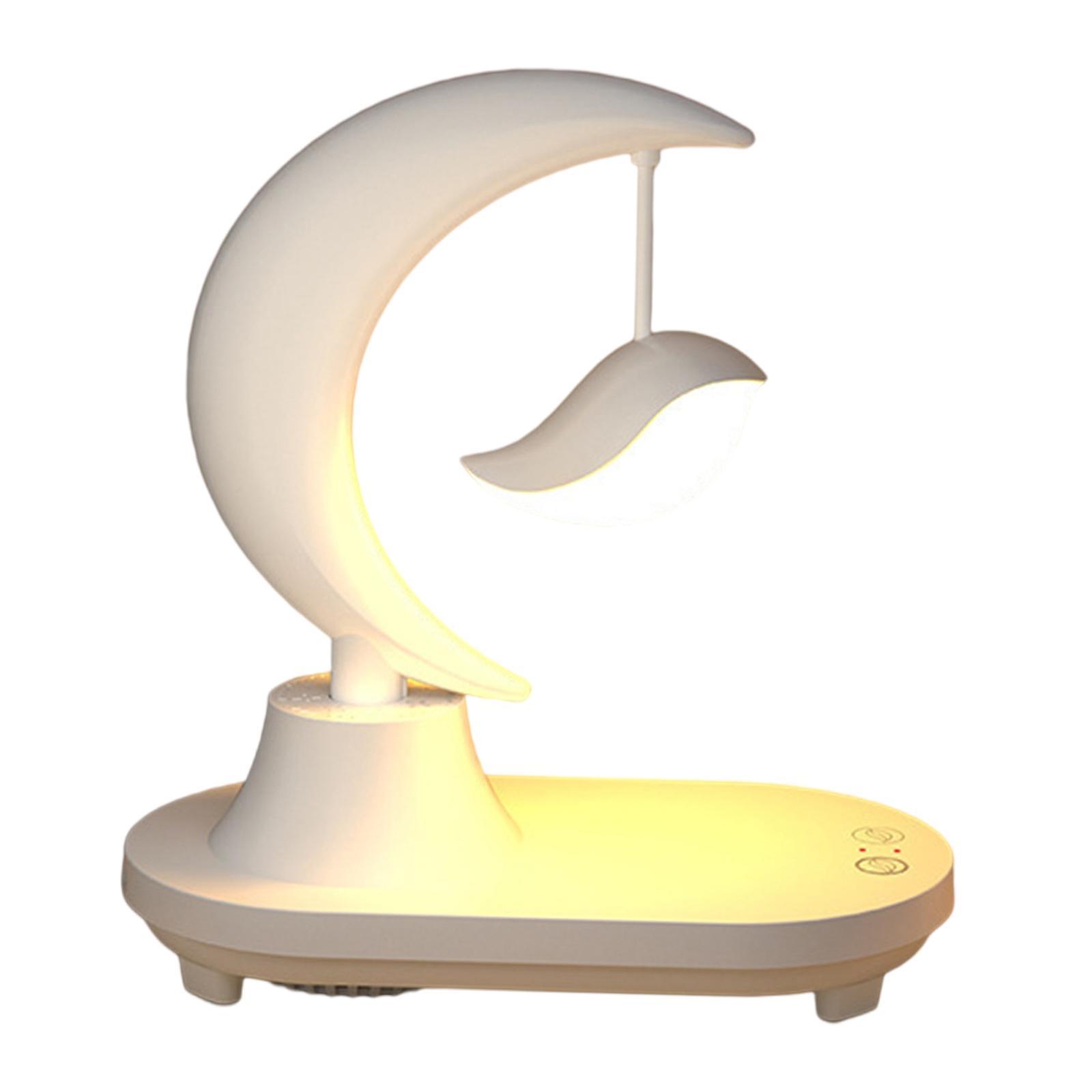 3 in 1 Table Night Light Dimmable Portable for Home Decor wireless charger
