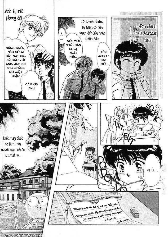 đội thám tử học viện clamp - ngoại truyện akira chapter 1 15