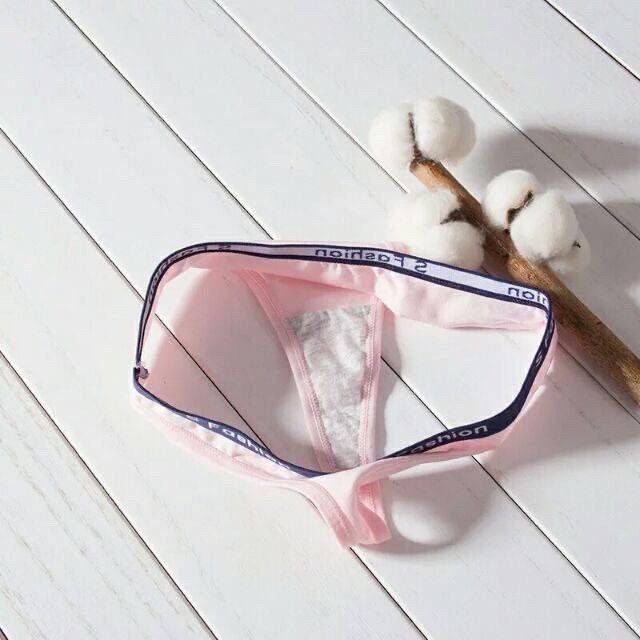 Quần lót lọt khe cotton thời trang cạp chữ cá tính siêu sexy QC/196