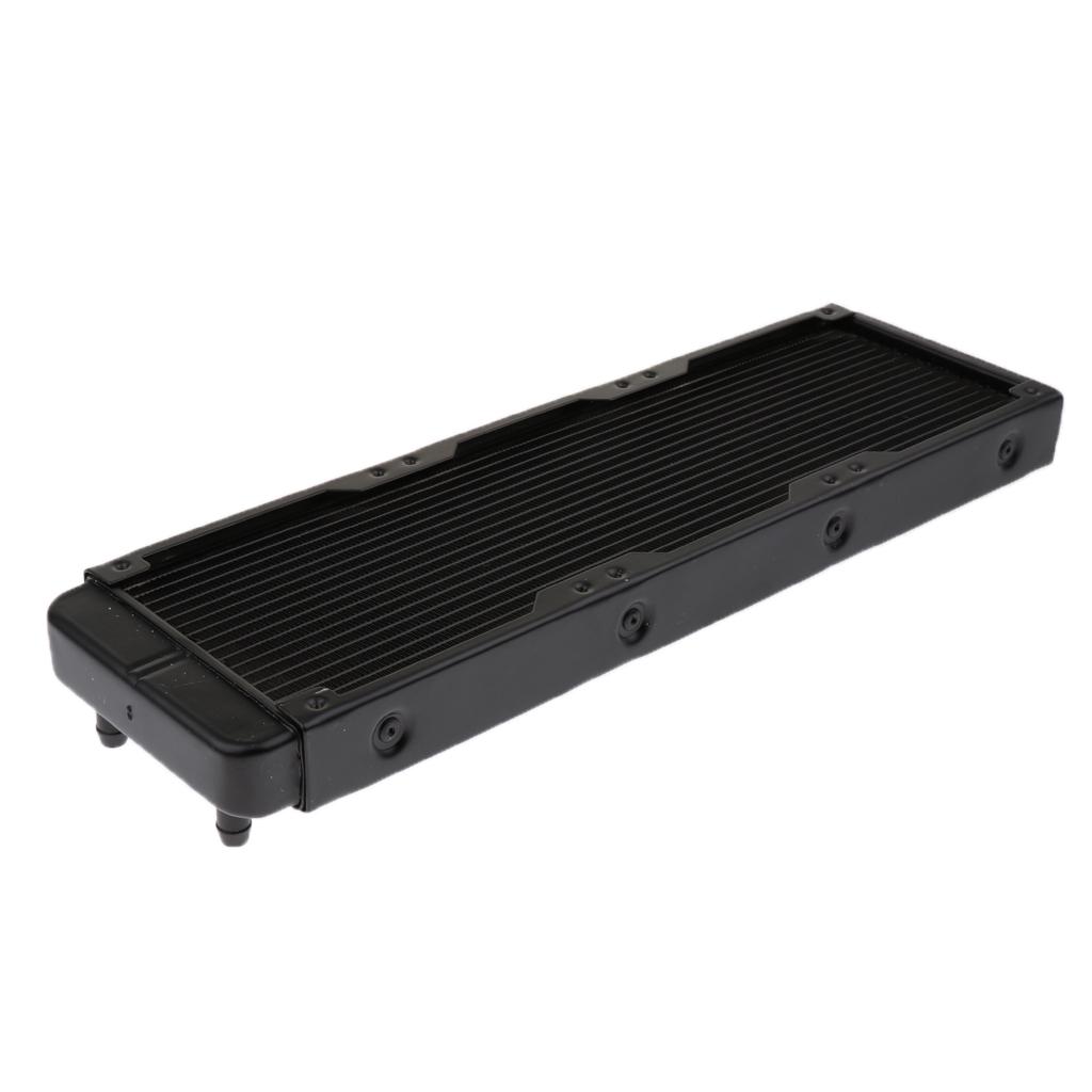 360 Mm 18 Ống Tản Nhiệt Nước Làm Mát Bằng Nước Hàng Lỗ Thoát Nhiệt Cho Laptop