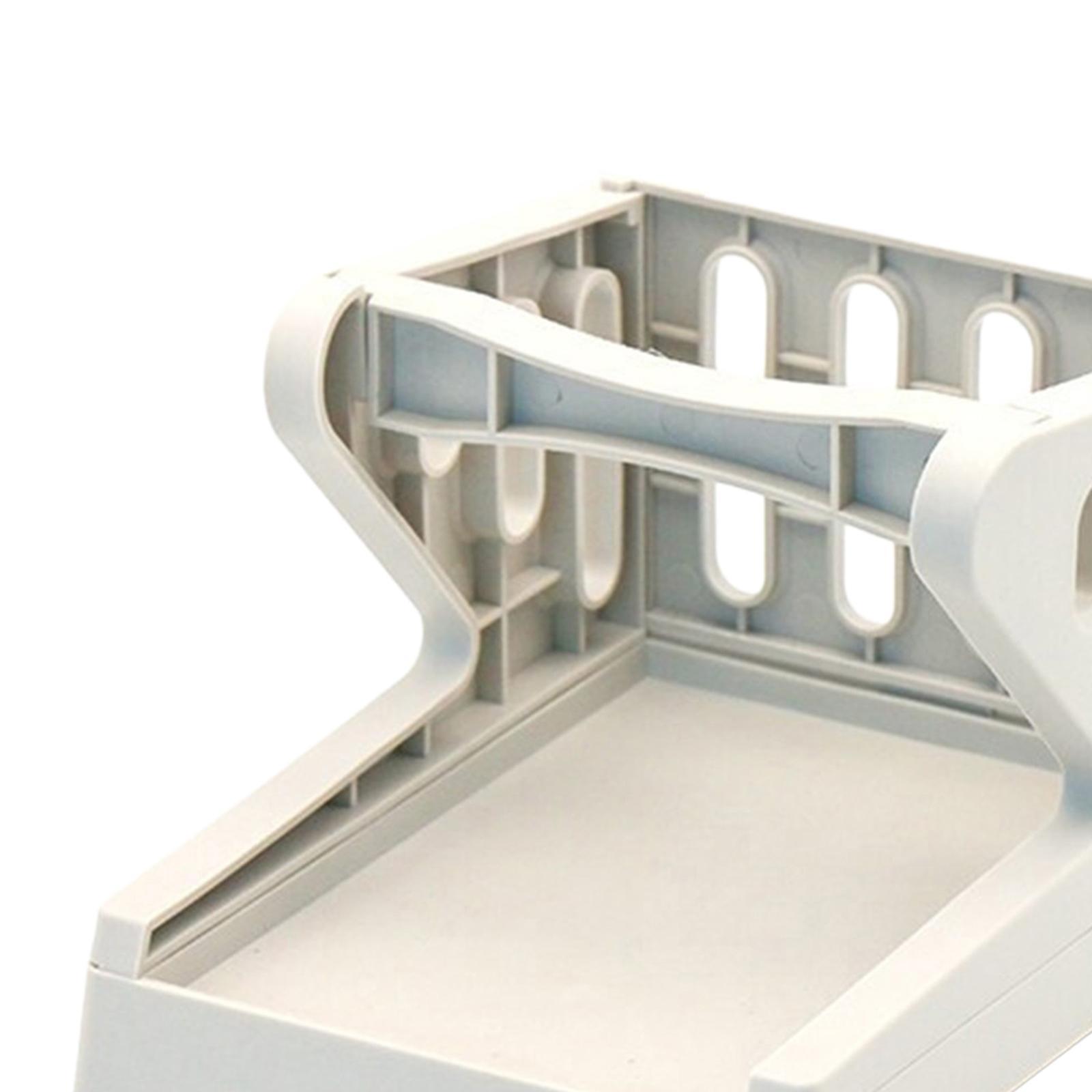 Thermal Label Holder for Rolls and Fanfold Labels, Work with Desktop Label Printer Home Office Supplies Shipping Label Stand