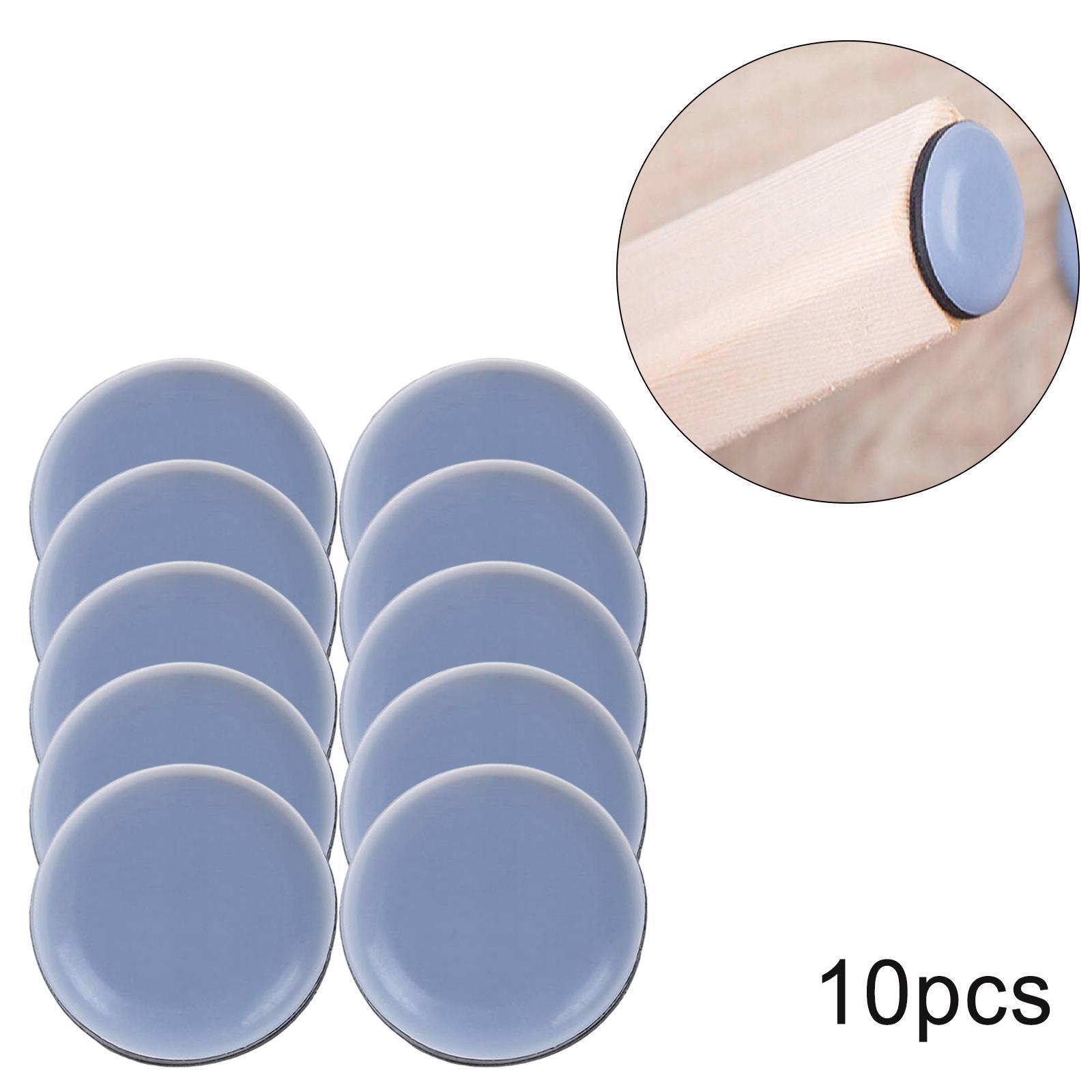 10x Slider Pad Furniture Floor Mat Self Adhesive Chair Leg Pad