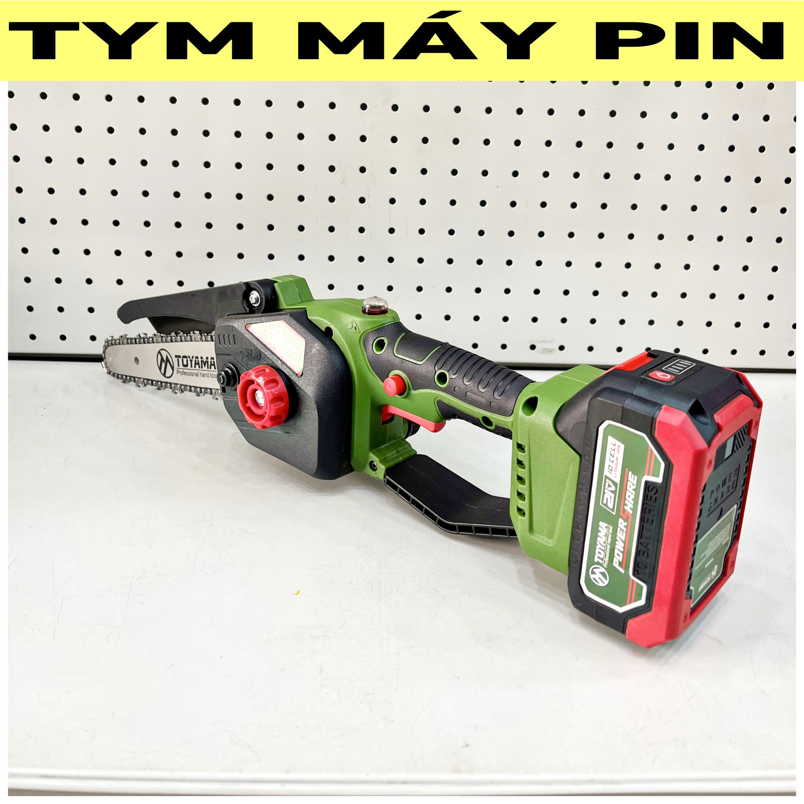 Bộ Máy Cưa Xích Pin 21V TOYAMA 8inch – TYMMAYPIN