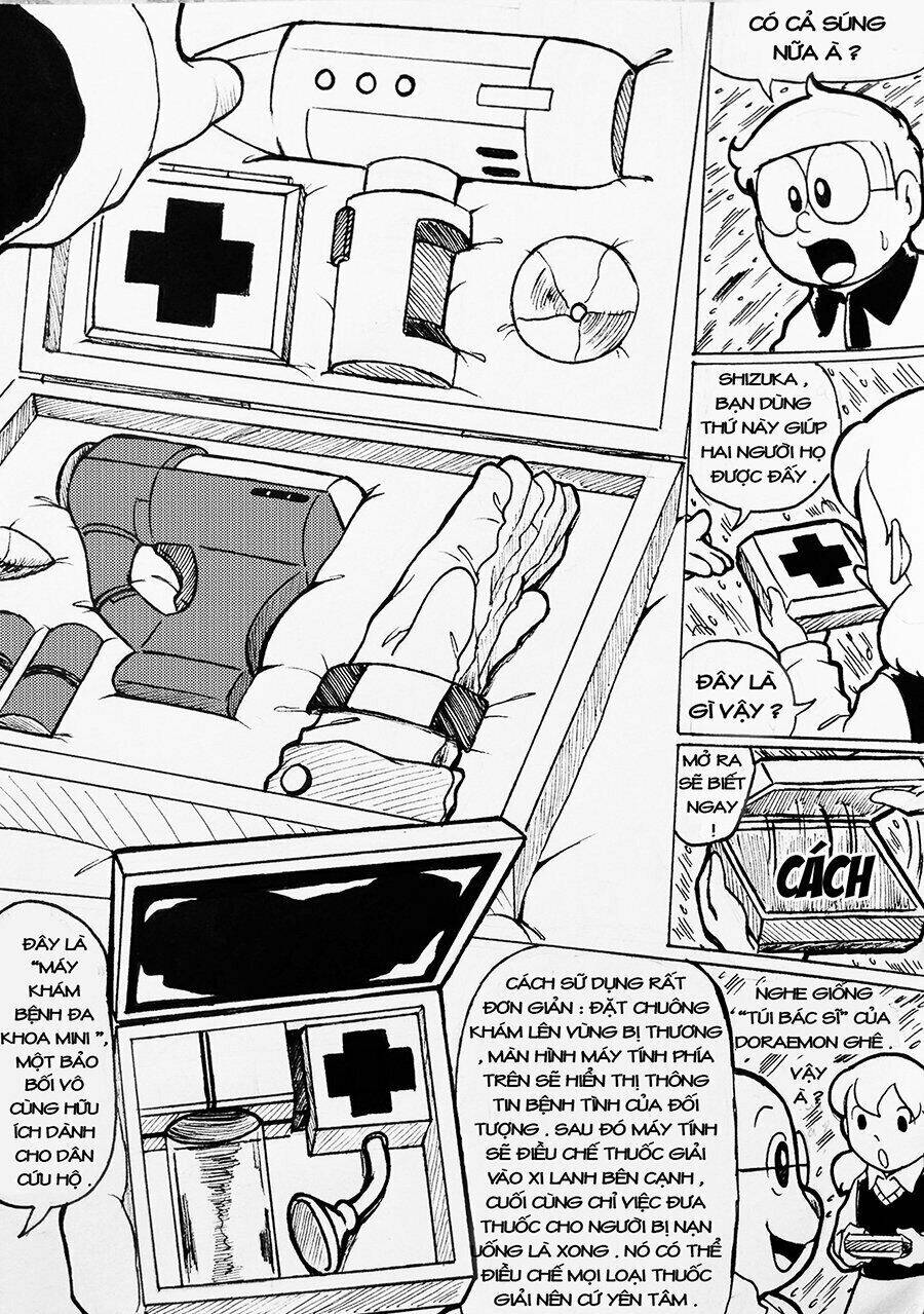 doraemon fan-made : nobita và cuộc phiêu lưu đến hòn đảo bị mất chapter 9 10