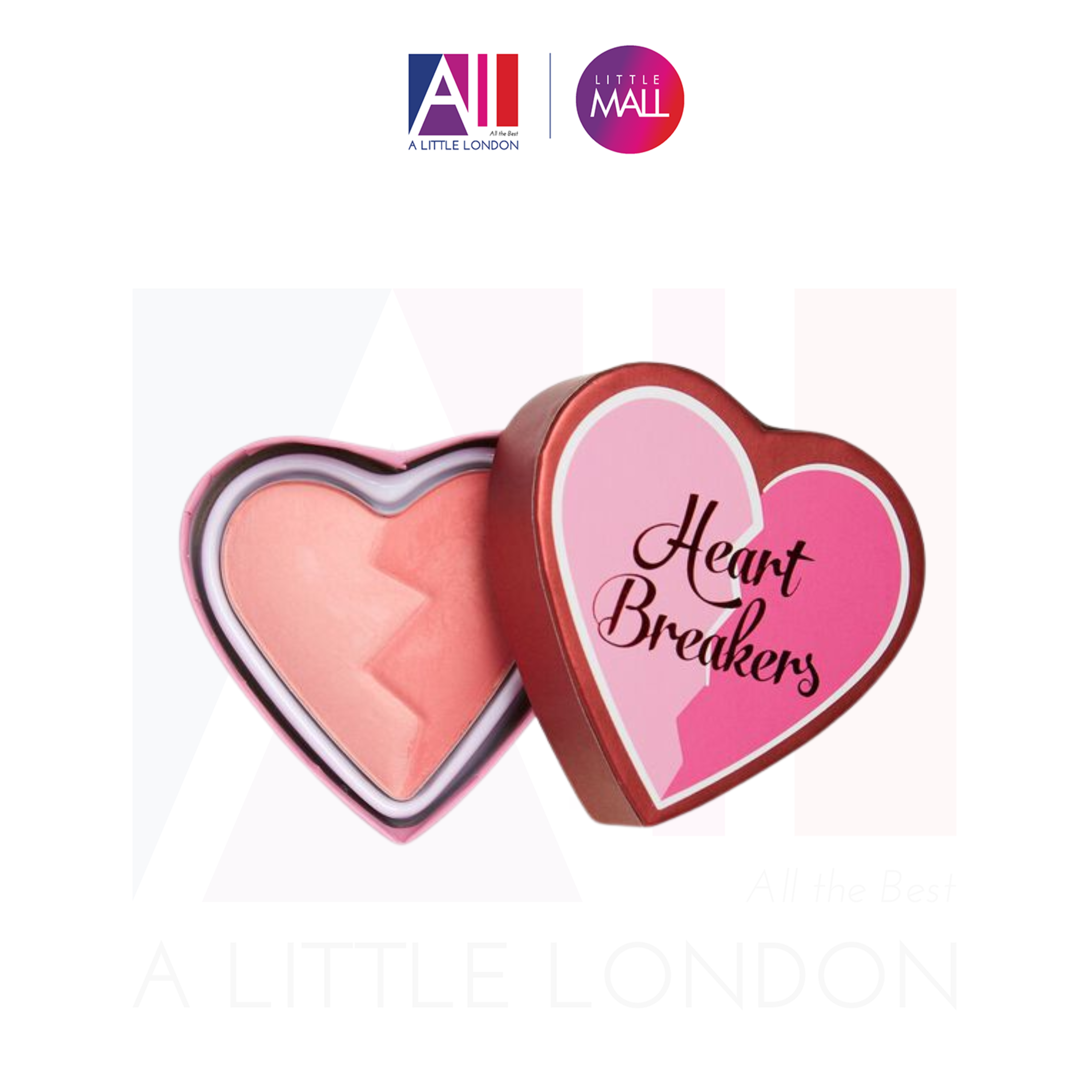 Phấn má I Heart Revolution Heartbreakers Matte Blush Brave 10g
