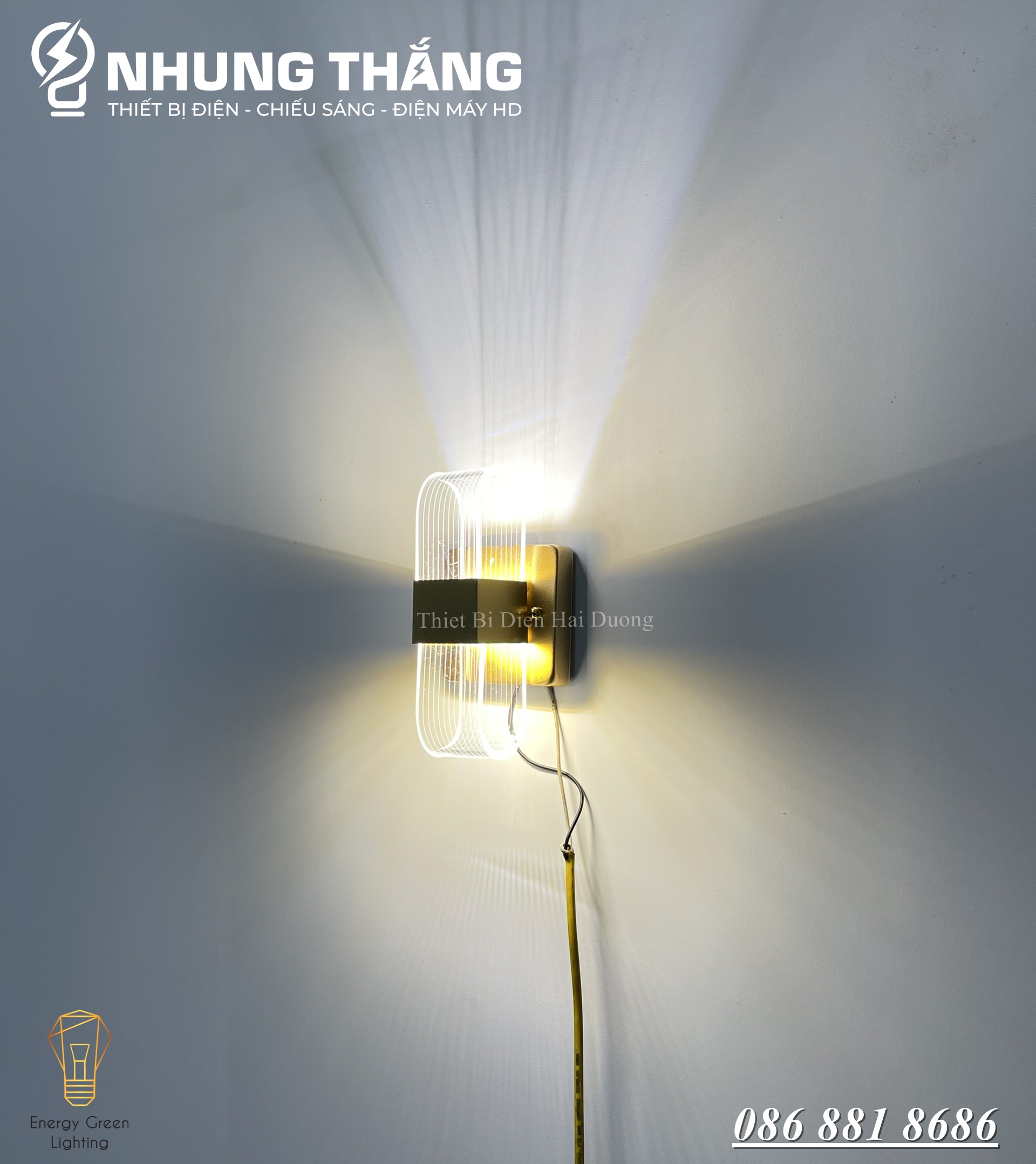 Đèn LED Gắn Tường Retro DT-275 - Trang Trí Trong Nhà , Cầu Thang , Hành Lang - 3 Chế Độ Ánh Sáng - Có Video