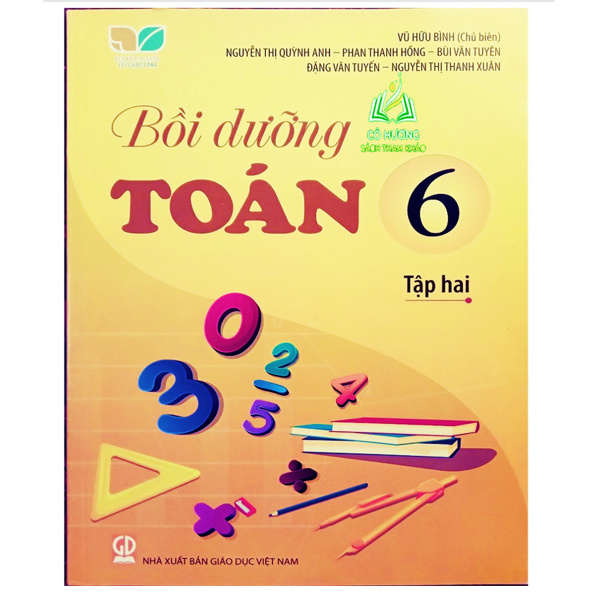 Sách - Combo Bồi dưỡng toán 6 tập 1 + 2