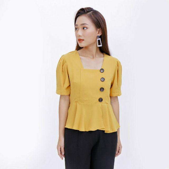 Áp Peplum Thời Trang Công Sở Size M: 45_53kg