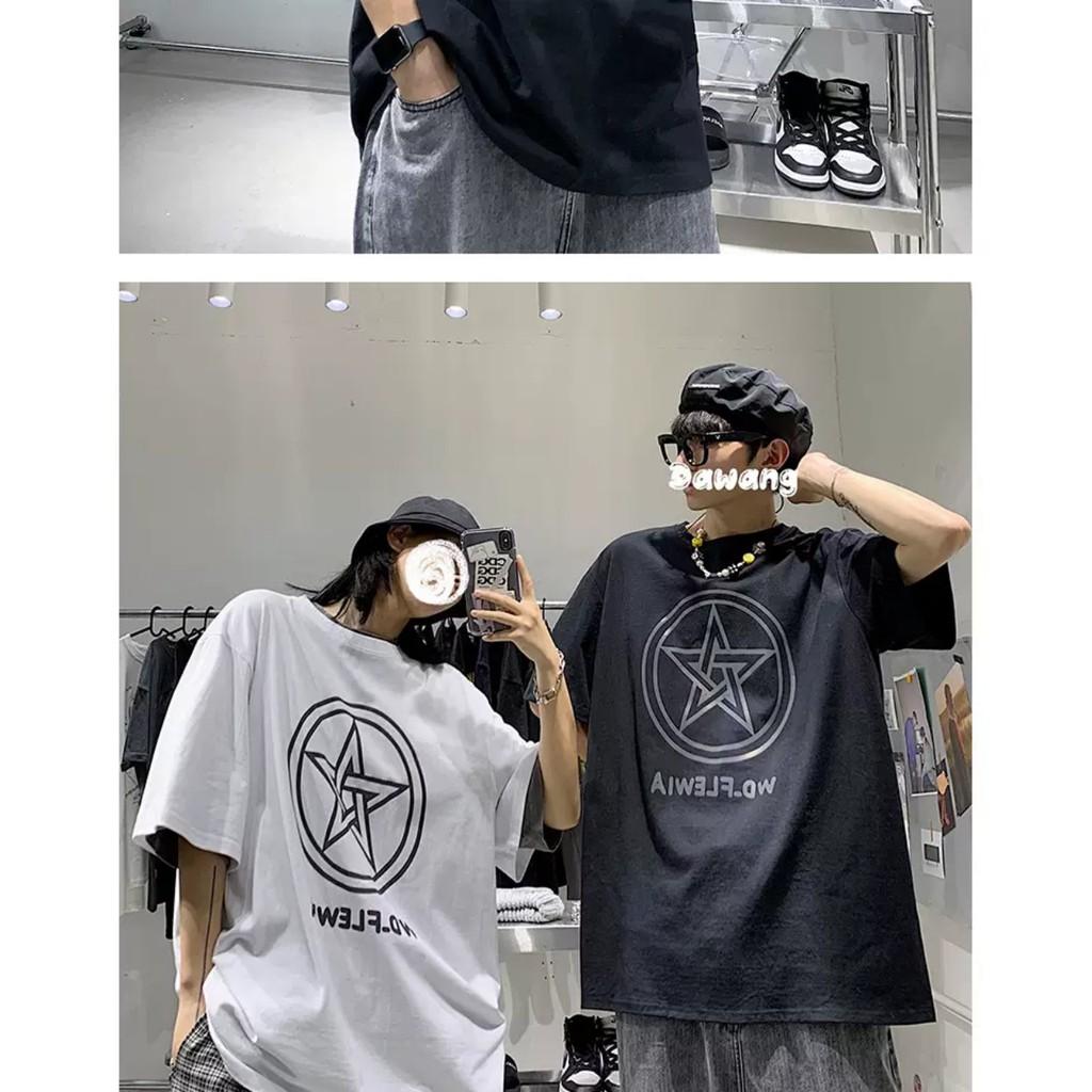Áo thun nam đẹp ️️ WD Star in Phản quang 7 màu ️ chất vải cotton chất mịn tốt aothununisex aophongnam