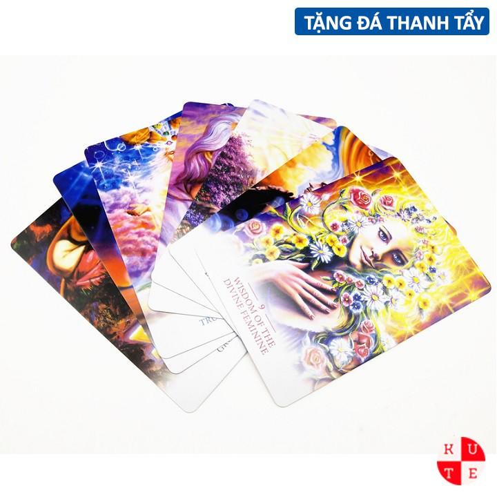 Bộ Bài Oracle Light Worker 44 Lá Bài Tặng File Tiếng Anh Và Đá Thanh Tẩy