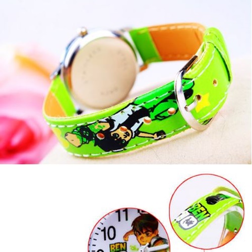 Đồng Hồ kim Trẻ Em BEN10 DH13 Hình Benten Dành Cho Bé Trai Bé Gái