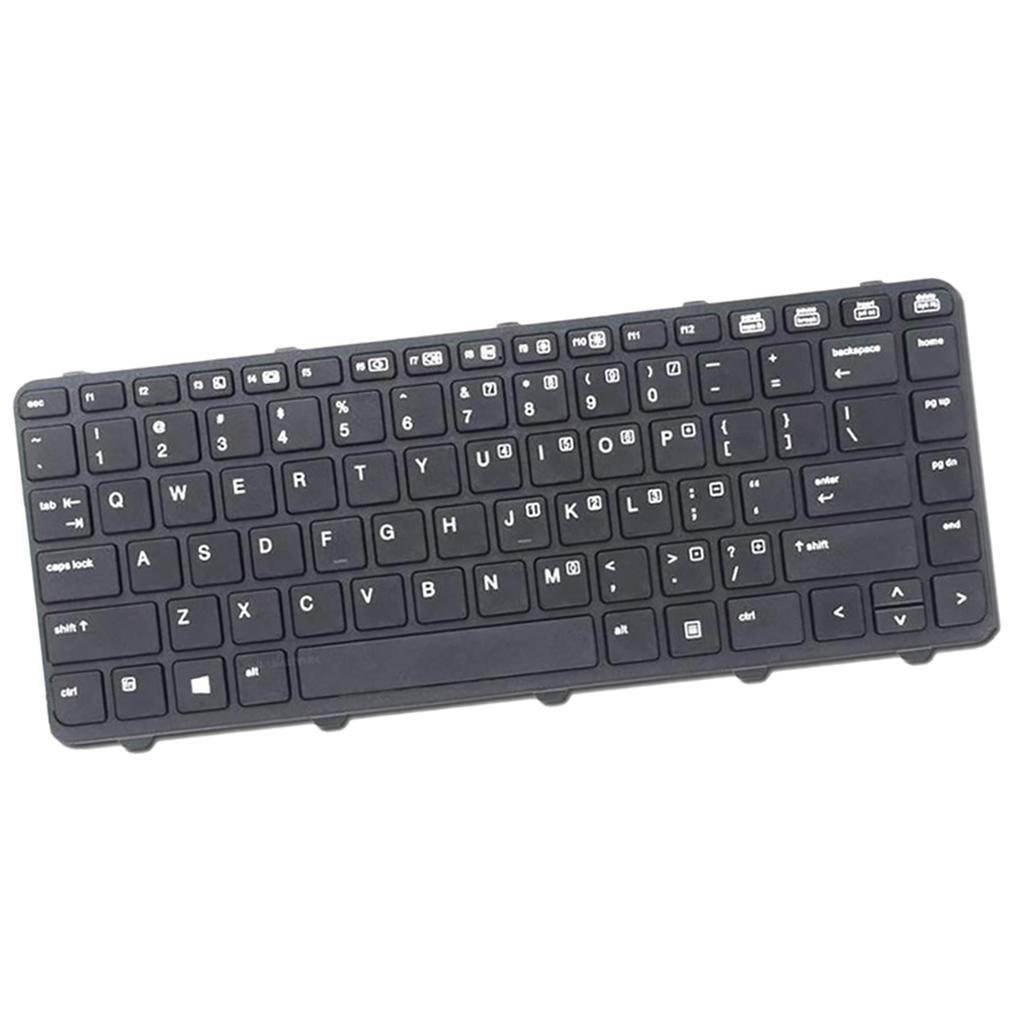 Replacement Laptop Keyboard US for HP Probook 430 G1 Keyboard Black Frame