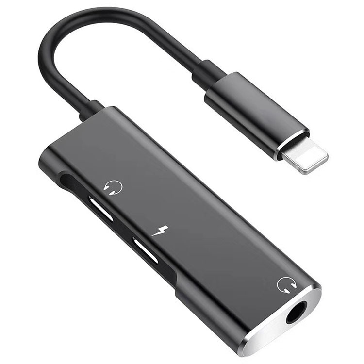 SOAIY Cáp Light ning 3 In 1 Adapter + 3.5mm Audio Headphone Dành Cho iPhone - Hàng Nhập Khẩu