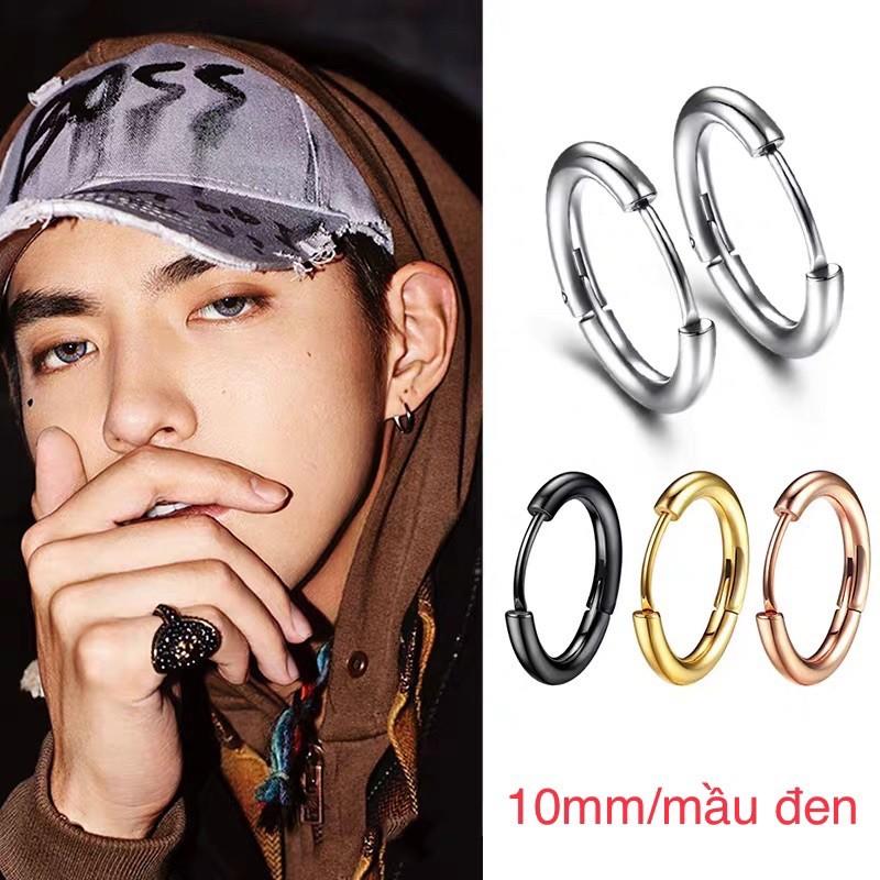 Khuyên tai mầu đen 10mm/39k/1c