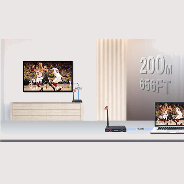 Bộ nối dài tín hiệu HDMI Full HD không dây - tối đa 200m/656ft AV Access HDW100 - Hàng chính hãng