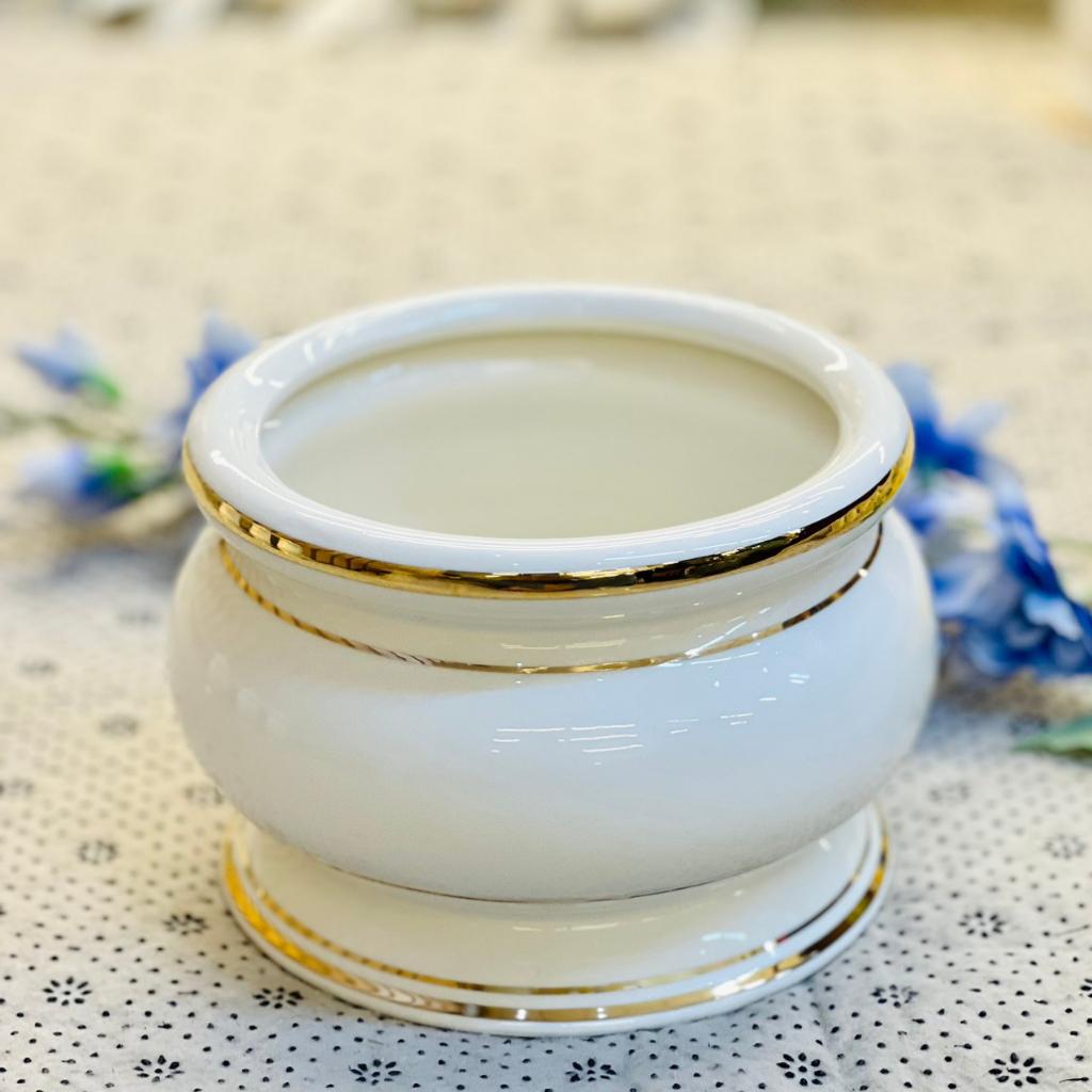 Bộ đồ thờ thần tài RỒNG VIỆT, Bộ đồ sứ men đá trắng cao cấp, sang trọng