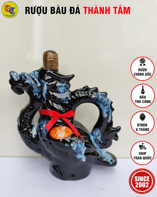 Đặc Sản Bình Định - Rượu Bàu Đá Thành Tâm Thuyền Chim 700ml - OCOP 3 Sao