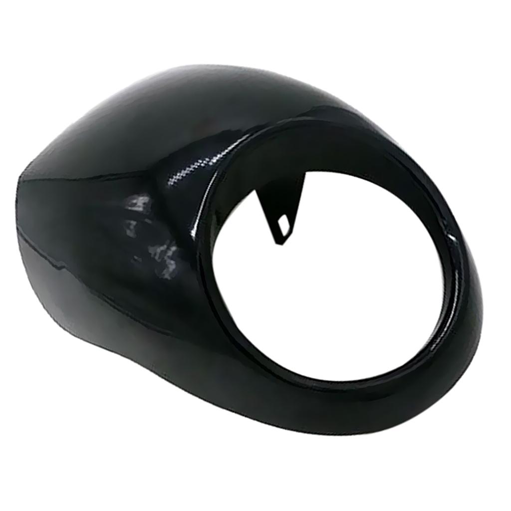Black Front Headlight Fairing Screen For Harley Sportster 883 XL1200 2004-2014