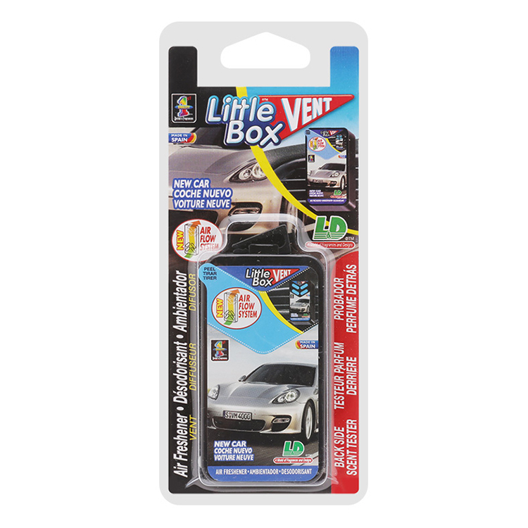 Hộp Thơm Ghim Máy Lạnh L&D Little Box New Car 5ml