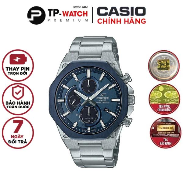 Đồng hồ nam Casio Edifice EFS-S570DB-2AUDF Kính Saphire - Năng lượng mặt trời | EFS-S570DB-2A