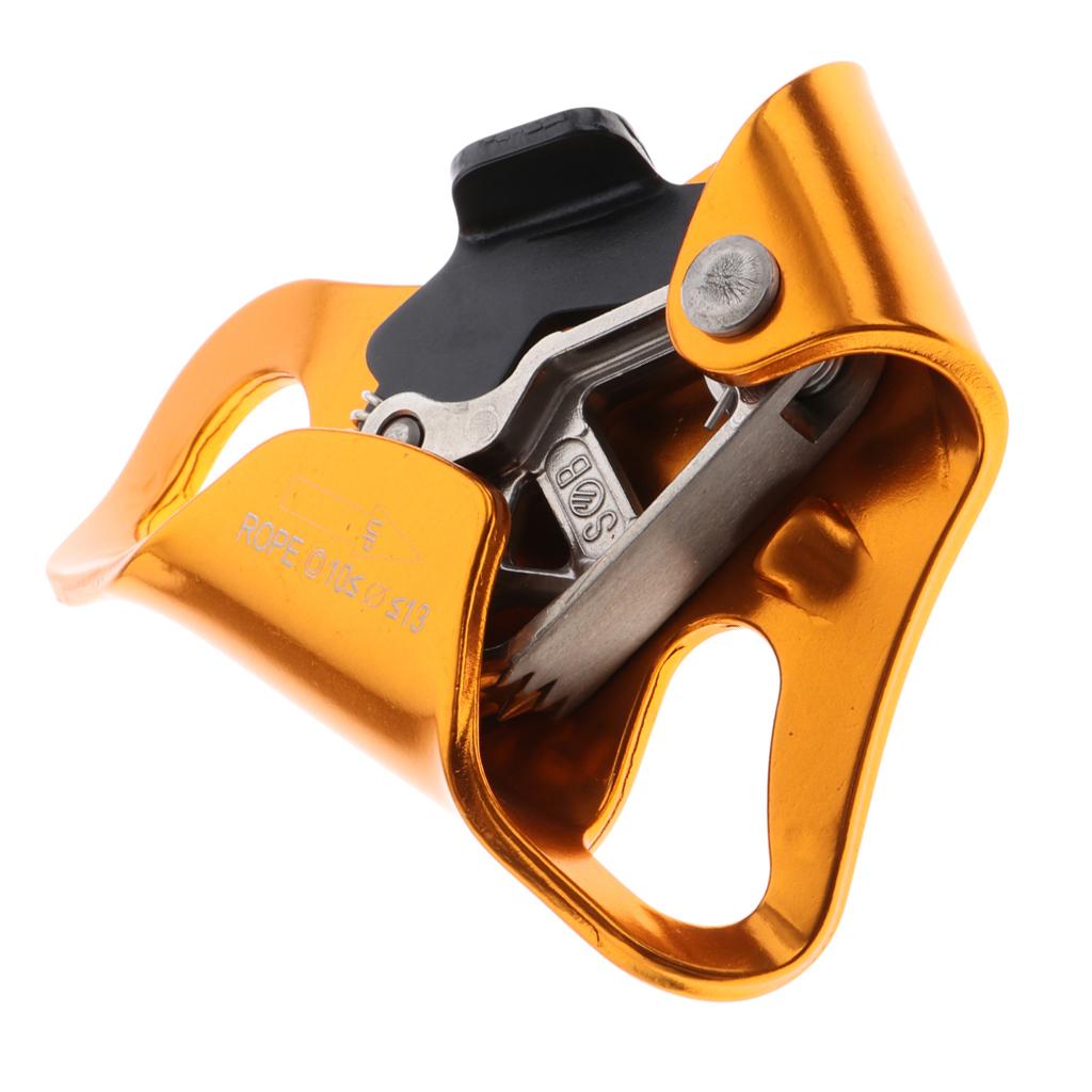 10kn Right/Left Hand Ascender with Free Decal for Outdoors Tree Rock Climbing Mountaineering
