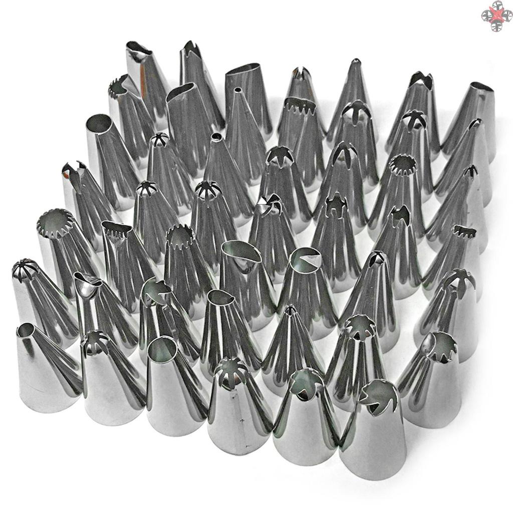 Set 10 Dụng Cụ Trang Trí Bánh Kem Bằng Thép Không Gỉ