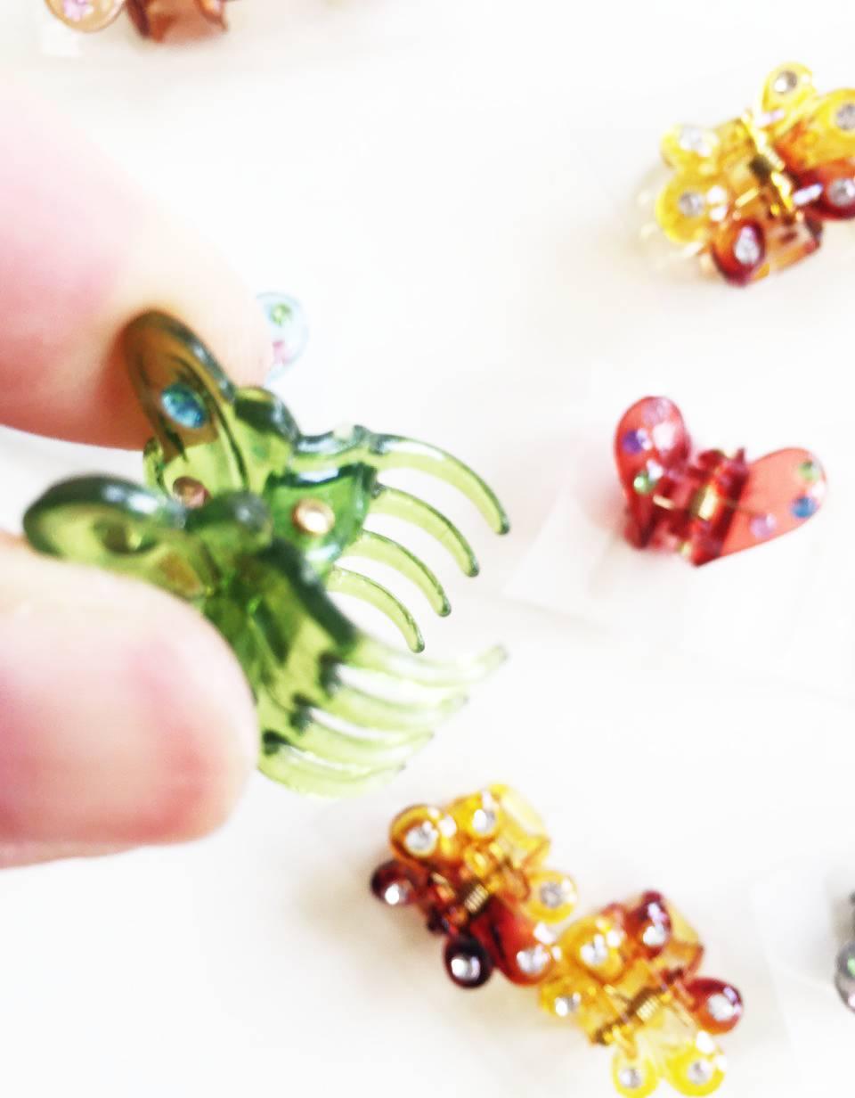Set 6 Kẹp Tóc Nữ Càng Cua Nhỏ