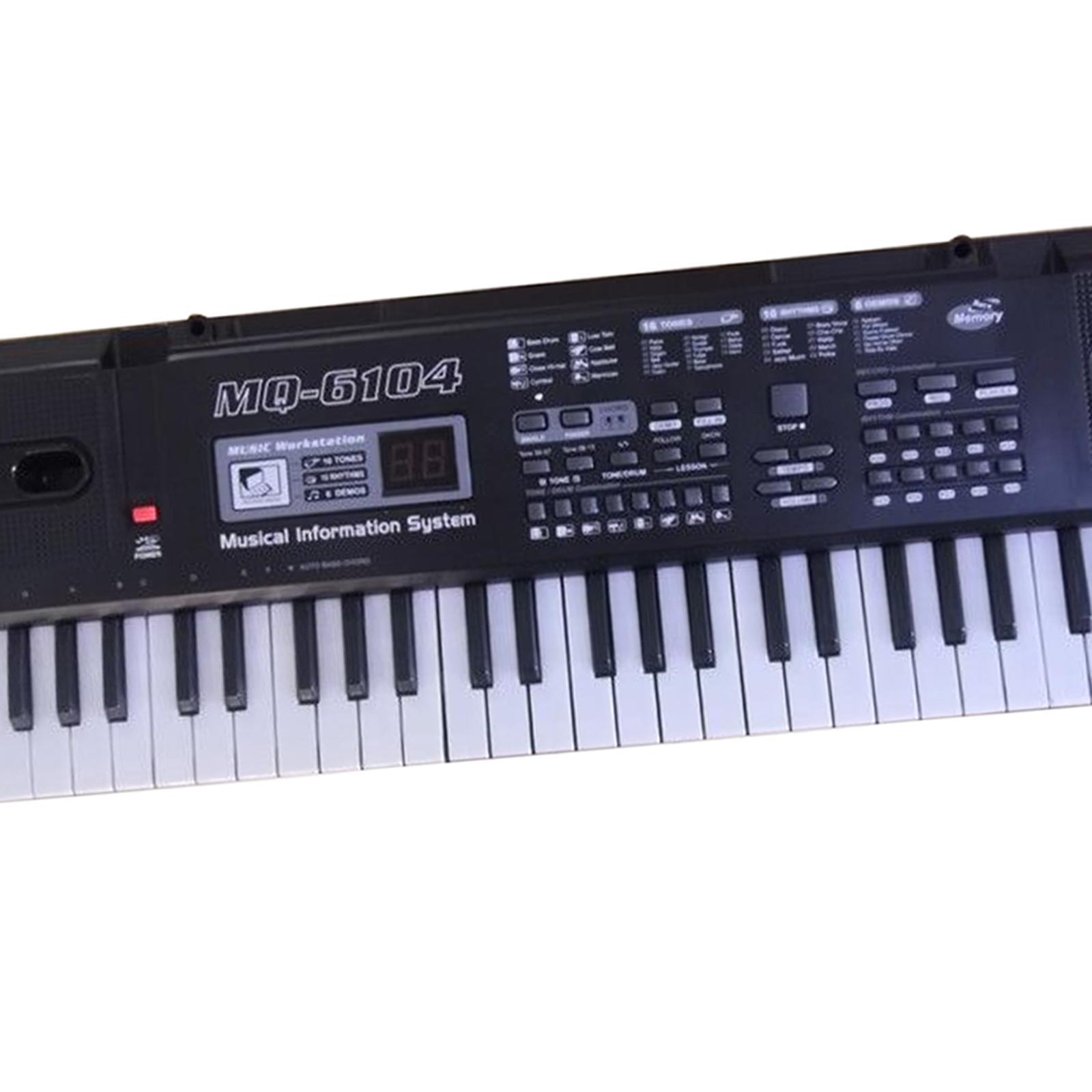 61 Key Portable Electric Piano Keyboard Early Education Toys for Toddlers