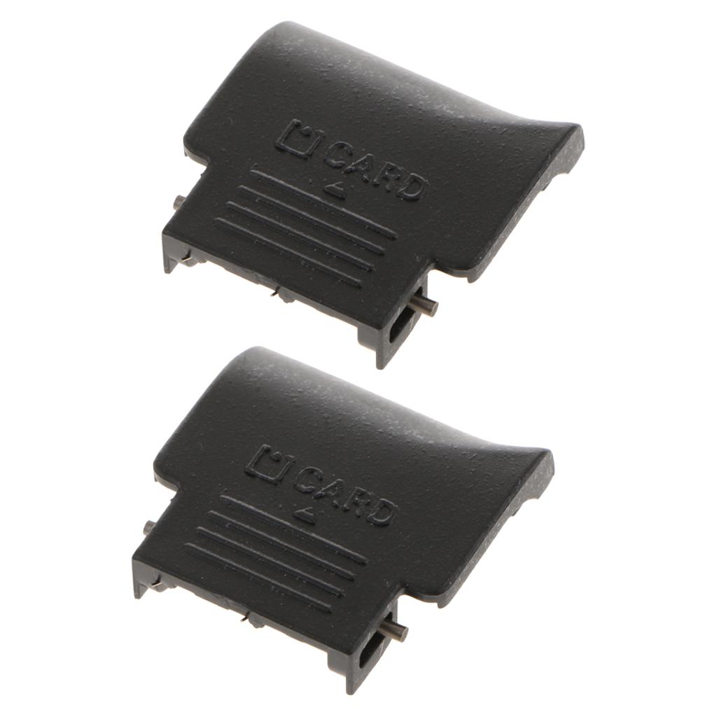2x D5100 SD Memory Card Door Cover Skin Cap