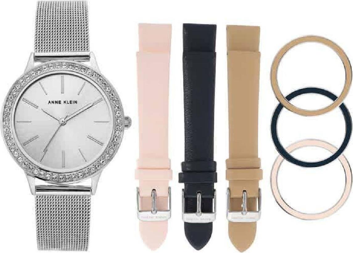 Bộ đồng hồ và vòng tay ANNE KLEIN 3419SVST