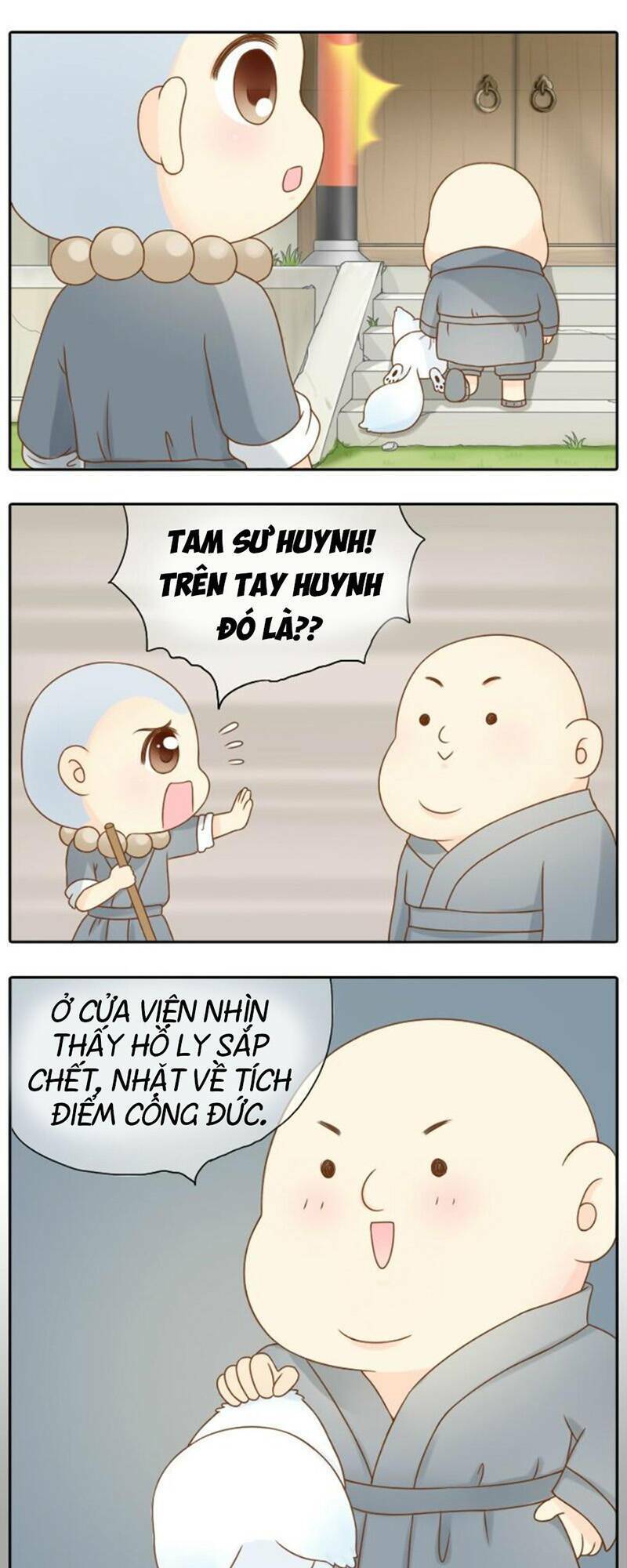 tiểu hoà thượng - chào mừng đến trấn yêu quái chapter 6 8