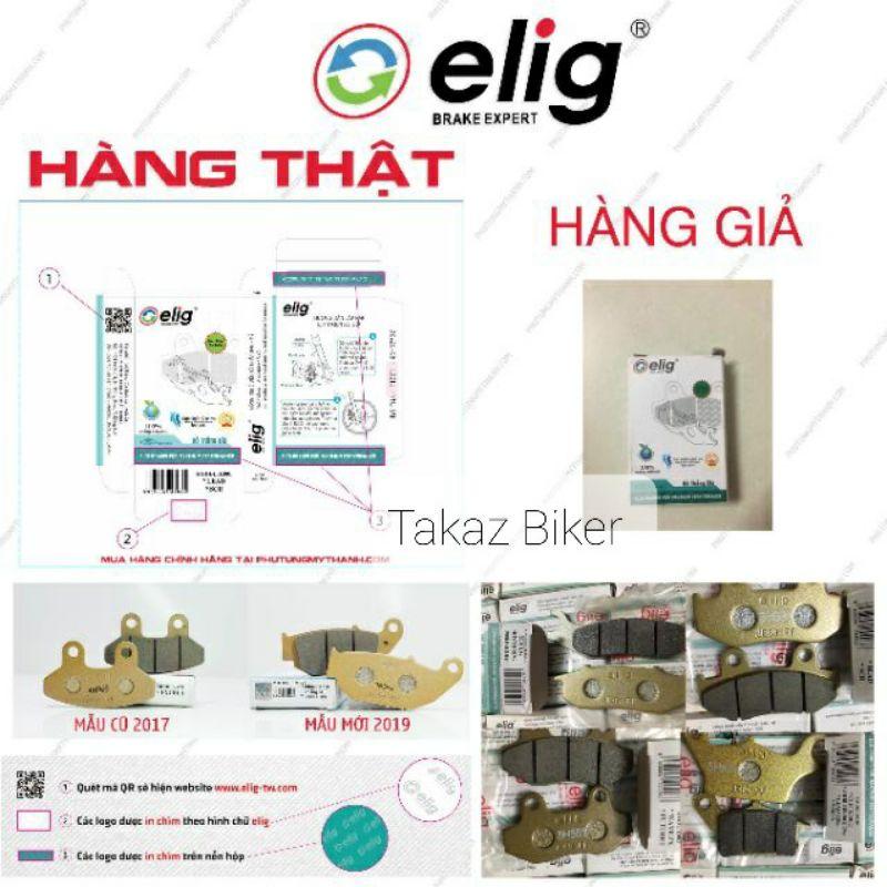Bố thắng , má phanh dĩa Elig Sirius R, Exciter 135 , Fz150
