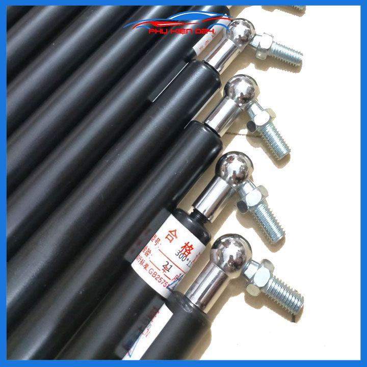 Bộ 2 ty cốp ô tô thanh thủy lực chống cửa chiều dài 25cm chịu tải 45kg-450N đầu kết nối đa dạng